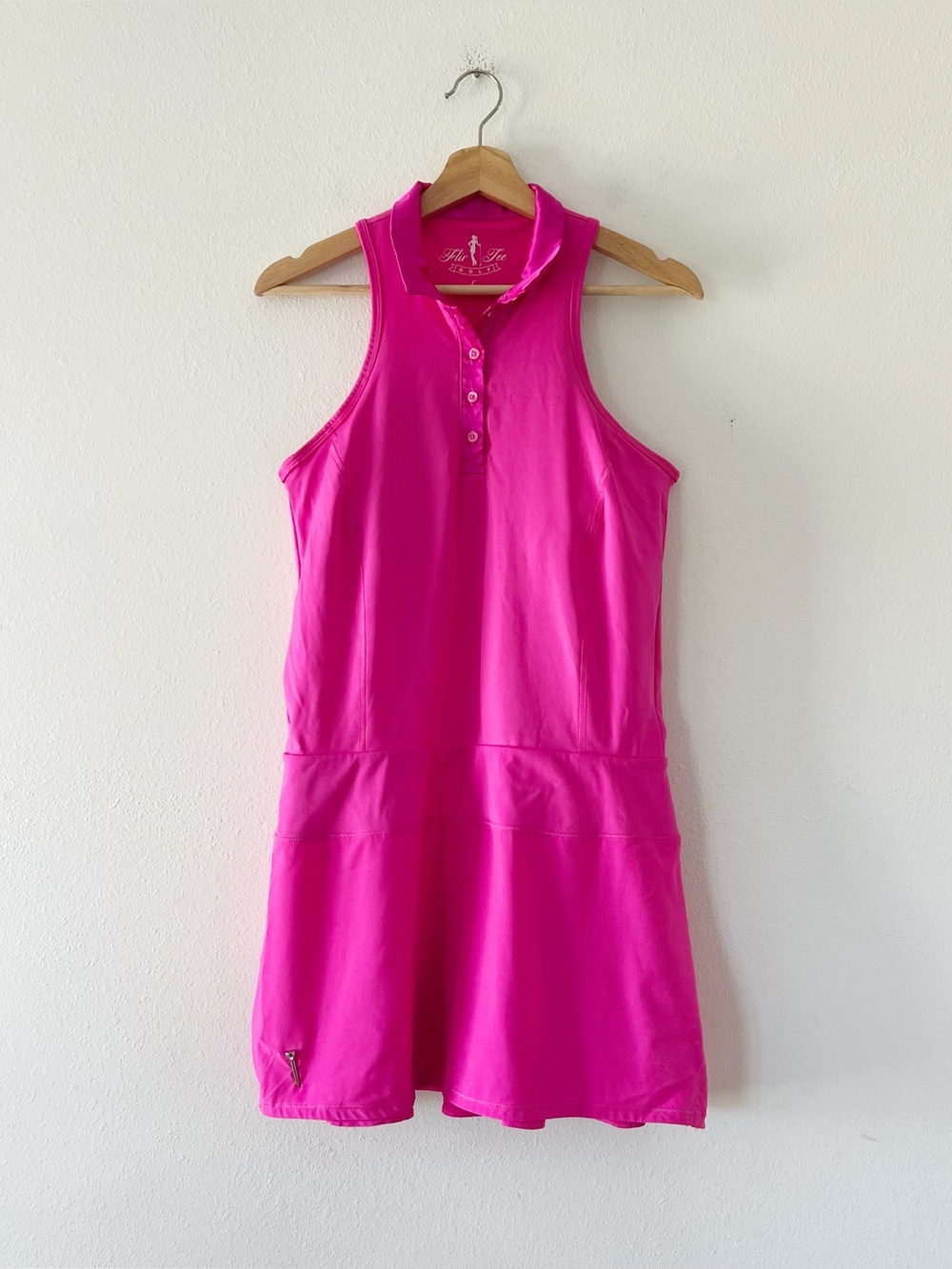 FLIRTEE | Ruffle Golf Pickleball Athletic Dress | L